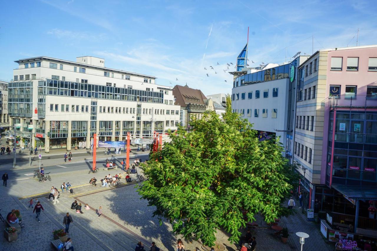 3-Raum City-Appartement Jena Exteriör bild